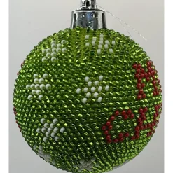 Weihnachtskugeln/Weihnachtsbaumschmuck/Weihnachtsdeko aus Glasperlen