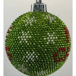 Weihnachtskugeln/Weihnachtsbaumschmuck/Weihnachtsdeko aus Glasperlen