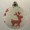 Weihnachtskugeln/Weihnachtsbaumschmuck/Weihnachtsdeko aus Glasperlen