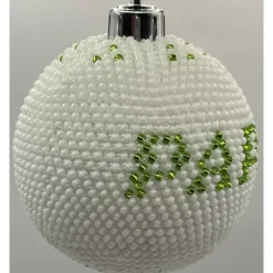 Weihnachtskugeln/Weihnachtsbaumschmuck/Weihnachtsdeko aus Glasperlen