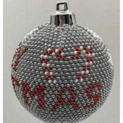 Weihnachtskugeln/Weihnachtsbaumschmuck/Weihnachtsdeko aus Glasperlen