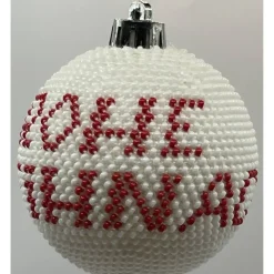 Weihnachtskugeln/Weihnachtsbaumschmuck/Weihnachtsdeko aus Glasperlen