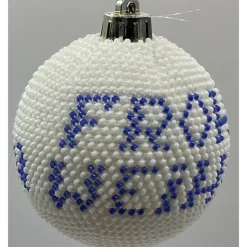 Weihnachtskugeln/Weihnachtsbaumschmuck/Weihnachtsdeko aus Glasperlen