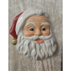 Weihnachtsmann - Weihnachtsschmuck zum aufhängen - Keramik -