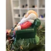 Weihnachtsmann aus Keramik - Schlafender Santa Claus -