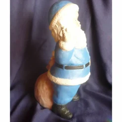 Weihnachtsmann mit Sack zum Befüllen,Blau,Handarbeit