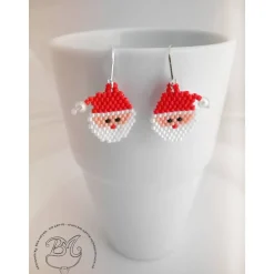 Weihnachtsmann Ohrhänger Nikolaus