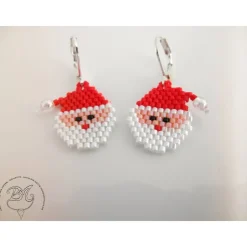 Weihnachtsmann Ohrhänger Nikolaus