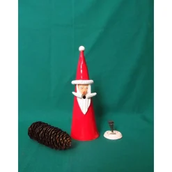 Weihnachtsmann Räuchermann Keramik Nikolaus  Märchenfigur