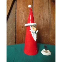 Weihnachtsmann Räuchermann Keramik Nikolaus  Märchenfigur