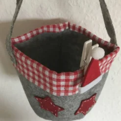 Weihnachtssäckchen oder Nikolaussäckchen zum befüllen kaufen Beutel Säckchen Nikolaus Weihnachten füllen Nikolausbeutel