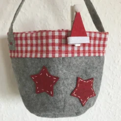 Weihnachtssäckchen oder Nikolaussäckchen zum befüllen kaufen Beutel Säckchen Nikolaus Weihnachten füllen Nikolausbeutel