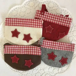 Weihnachtssäckchen oder Nikolaussäckchen zum befüllen kaufen Beutel Säckchen Nikolaus Weihnachten füllen Nikolausbeutel