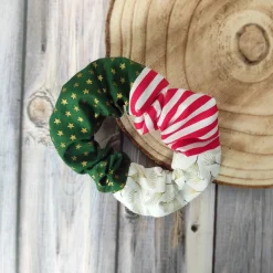 Weihnachtsscrunchie für den Adventskalender oder Nikolaus | Haargummi, Haarband | RÄUBERKIND