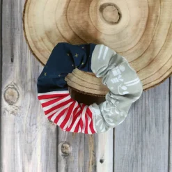 Weihnachtsscrunchie STERNENBLITZ für den Adventskalender oder Nikolaus | Haargummi, Haarband | RÄUBERKIND