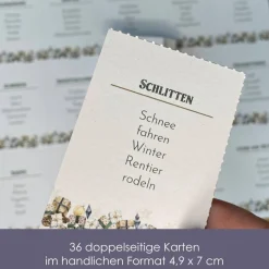 Weihnachtsspiele im 3er Set | Tabu Weihnachtsedition, Weihnachtswürfeln und Stadt Land Weihnachten