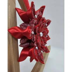 Weihnachtsstern in Rot, Durchmesser ca. 10-11 cm