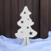 Weihnachts-Sternbäumchen aus Holz, Tannenbaum, Dekobaum