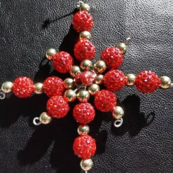 Weihnachtssterne - Adventssterne - Sternanhänger als Schmuck, auch für den Weihnachtsbaum, Klein