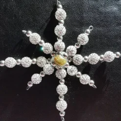 Weihnachtssterne - Adventssterne - Sternenanhänger als Schmuck, auch für den Weihnachtsbaum, Gross