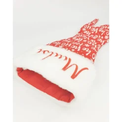 Weihnachtsstiefel Nikolaussocke mit deinem Wunschtext handmade