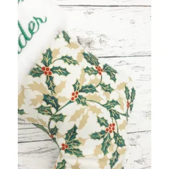 Weihnachtsstiefel Nikolaus mit Name oder Text