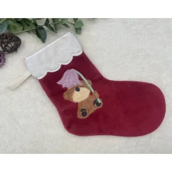 Weihnachtsstrumpf individuell mit Wunschmotiv – personalisiertes Weihnachtsgeschenk