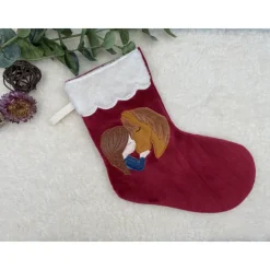 Weihnachtsstrumpf individuell mit Wunschmotiv – personalisiertes Weihnachtsgeschenk