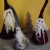Weihnachts-Wichtel 3er-Set hangefilzt