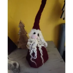 Weihnachts-Wichtel 3er-Set hangefilzt