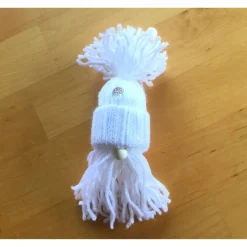 Weihnachtswichtel Gnome 2er Set in weiß handgemacht von Hobbyhaus