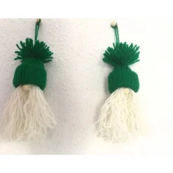 Weihnachtswichtel Gnome 2er Set in grün-hellbeige von Hobbyhaus