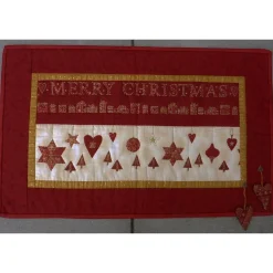 Weihnachtszeit Kleiner Wandbehang mit Sterngirlande und Tüte