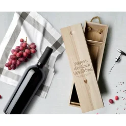 Weinkiste Geschenk Geburtstag Hochzeit Freunde