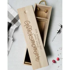 Weinkiste Geschenk Geburtstag Hochzeit Freunde
