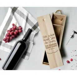 Weinkiste Geschenk Geburtstag Hochzeit Freunde