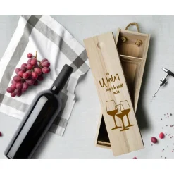 Weinkiste Geschenk Geburtstag Hochzeit Freunde