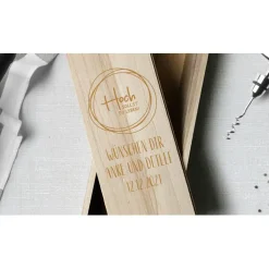 Weinkiste Geschenk Geburtstag Hochzeit