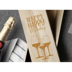 Weinkiste personalisiertes Geschenk Geburtstag