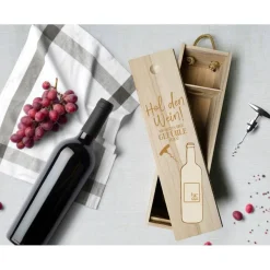 Weinkiste personalisiertes Geschenk Geburtstag