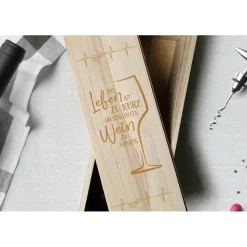 Weinkiste personalisiertes Geschenk Geburtstag