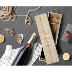 Weinkiste personalisiertes Geschenk Hochzeit