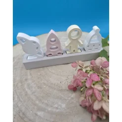 Weltall Steckerchen Pastell – Handgemachte Deko zum Sammeln & Verschenken