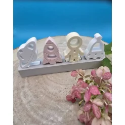 Weltall Steckerchen Pastell – Handgemachte Deko zum Sammeln & Verschenken