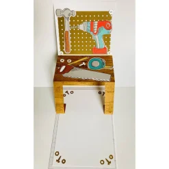 WERKBANK Aufwendig gestaltete 3D PopUp Karte Männer Frauen Geburtstag handgefertigt Jubiläum Vatertag