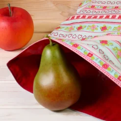 Wetbag Nasstasche aus Wachstuch – Wasserdichte Windeltasche & Beutel für Wechselkleidung, Badesachen, Kosmetik