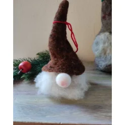 Wichtel 2er-Set, handgefilzt