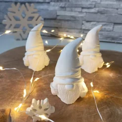 Wichtel Figur, Wichtel Weihnachten, Raysin Wichtel, Wichtelgeschenk, Deko Weihnachten, Deko weiß, Weihnachtsdeko