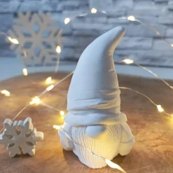 Wichtel Figur, Wichtel Weihnachten, Raysin Wichtel, Wichtelgeschenk, Deko Weihnachten, Deko weiß, Weihnachtsdeko