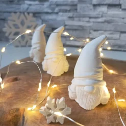 Wichtel Figur, Wichtel Weihnachten, Raysin Wichtel, Wichtelgeschenk, Deko Weihnachten, Deko weiß, Weihnachtsdeko